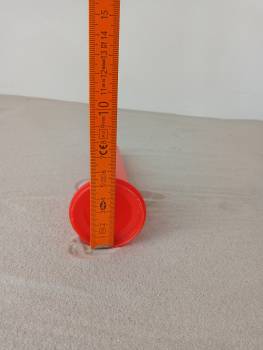 Preview: Düse für Beutel groß gewinkelt rot