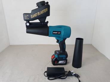 Akku- Sandstrahlpistole Sandblaster