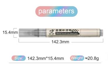 Preview: Lackstift Farbton alt-weiß