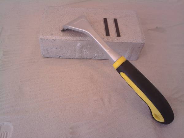 Hochleistungsschaber Premium Line 50mm mit 2x Ersatzklingen