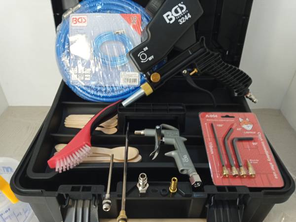 Set A. Profi Komplettset besandete Fugen im Koffer