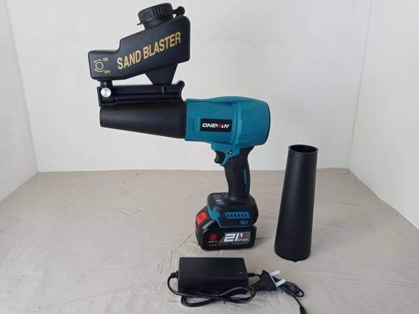 Akku- Sandstrahlpistole Sandblaster